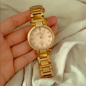 Precimax Swiss Rose Gold Steel Avant Diamond Watch